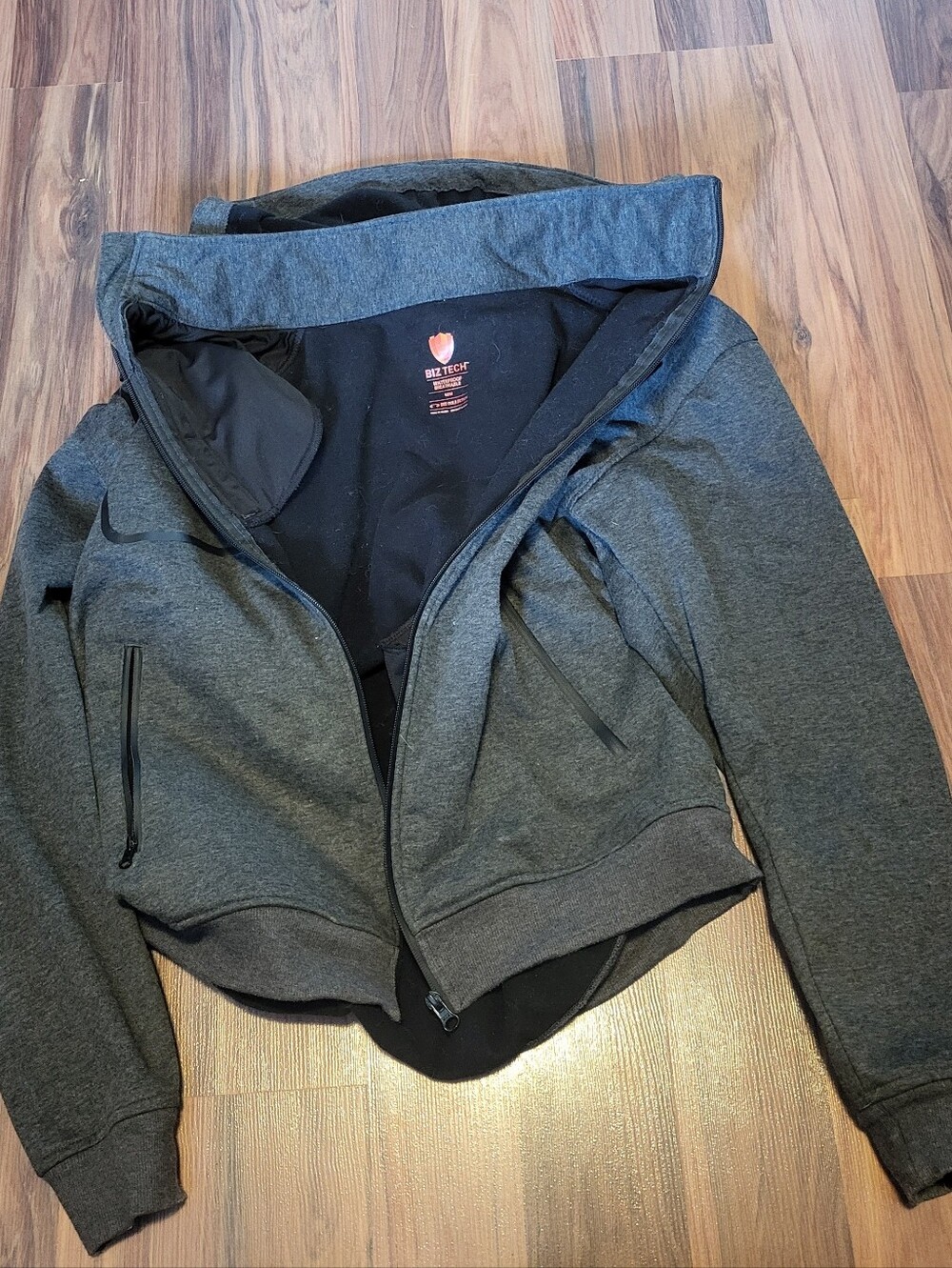 Grey Biz Tech Waterproof Jacket